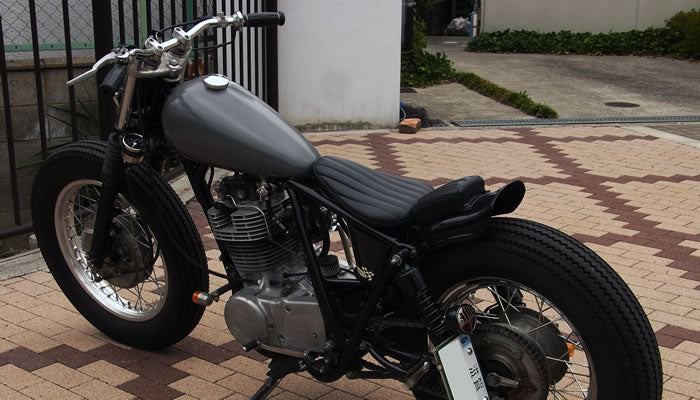 SR400/500 カスタム GREED-motorcycle
