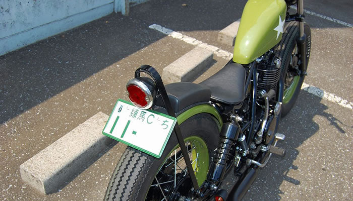 SR400/500 カスタム KICK-BACK