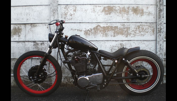 SR400/500 カスタム KICK-BACK