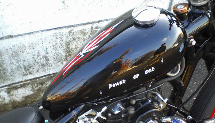 SR400/500 カスタム KICK-BACK