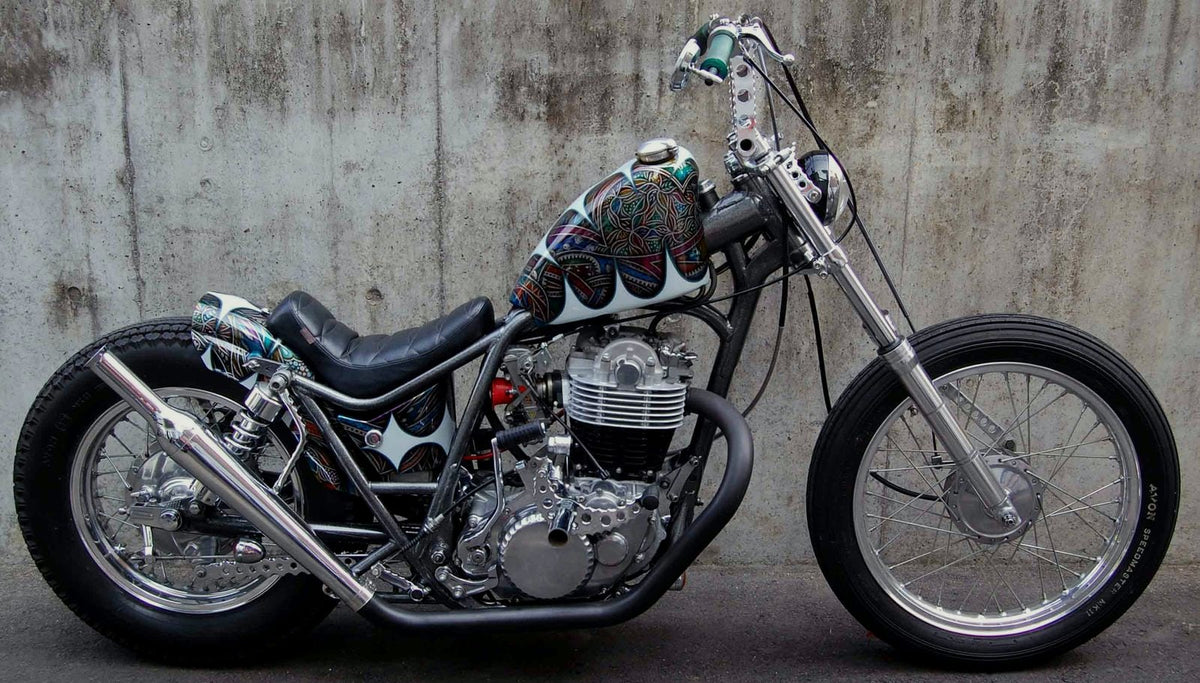 SR400/500 カスタム FLAKES