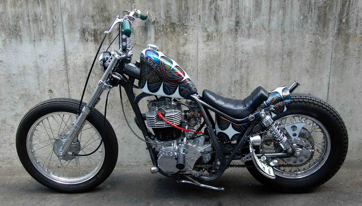 SR400/500 カスタム FLAKES