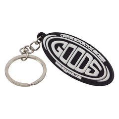 GOODS Rubber Keychain WH/BK