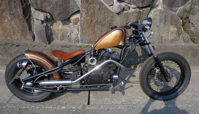GB250 カスタム 銀屋