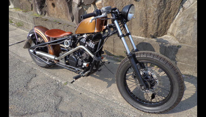 GB250 カスタム 銀屋