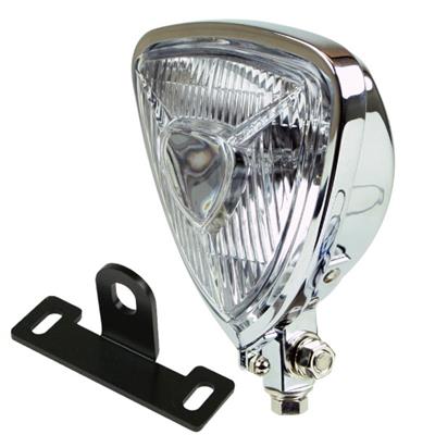 Triangle Headlight Kit Chrome /DS250/400