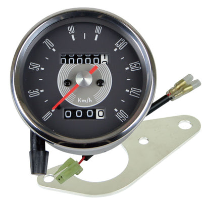 80φ SMITH Style Speedometer Kit /SR400/500(03-08) (Mechanical)