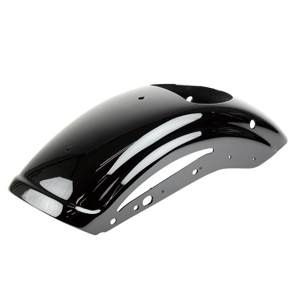 Short Rib Fender XL ('07-'09) Side Hole Black Painted Finish - GLEAMING WORKS