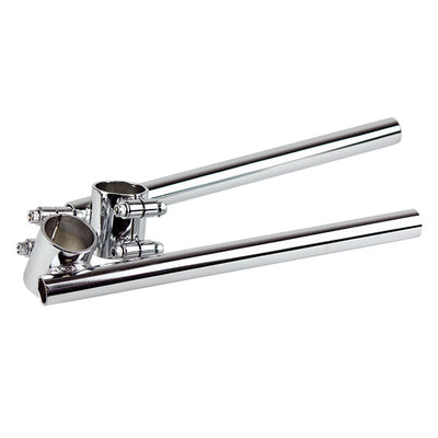 Clip-On Handlebars 22.2mm/φ37 Chrome