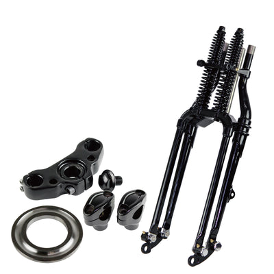 74スプリンガーフォークKIT　SR400/500（ドラム車）　ストックサイズ　ボールタイプベアリング対応