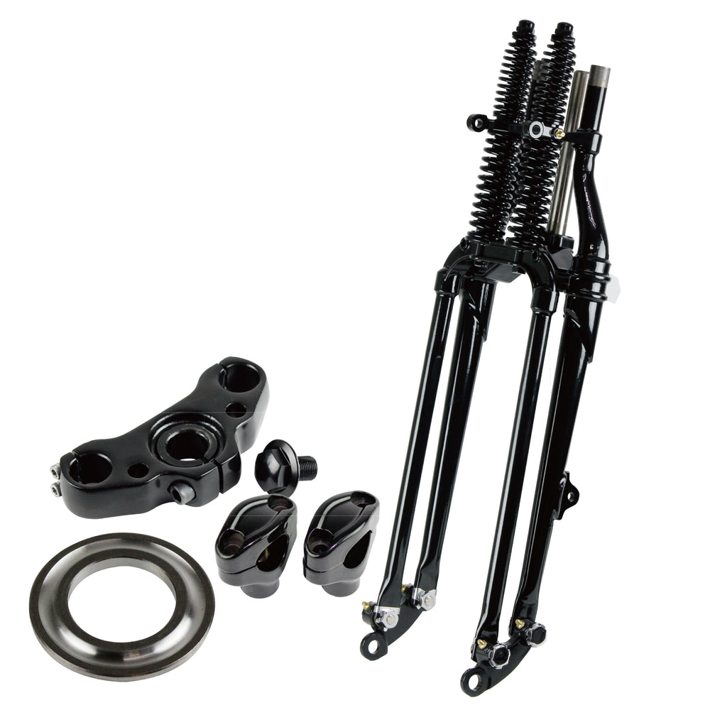 74スプリンガーフォークKIT　SR400/500（ドラム車）　2インチオーバー　ボールタイプベアリング対応