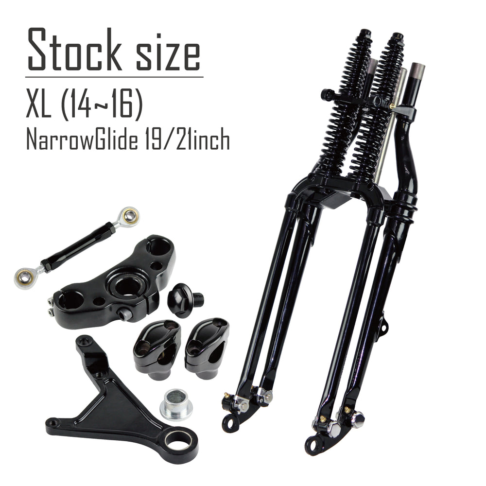 GW-74 Springer Fork Kit for XL ('14-'16) Narrow Glide Fork / for 19, 21 inch Stock Size