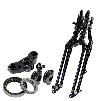 74スプリンガーフォークKIT　SR400/500（ドラム車）　ストックサイズ　アンギュラベアリング対応