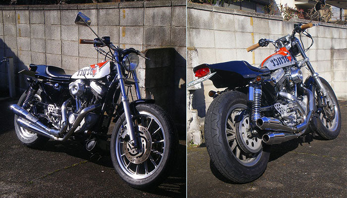 SPORTSTER カスタム LEFT-HAND-MOTOR-GARAGE