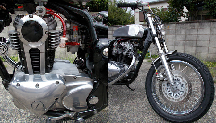 ESTRELLA カスタム LEFT-HAND-MOTOR-GARAGE