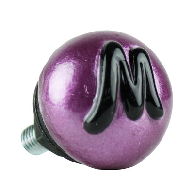 POP'HEAD NumberBolt Lame Purple (M&Ms)