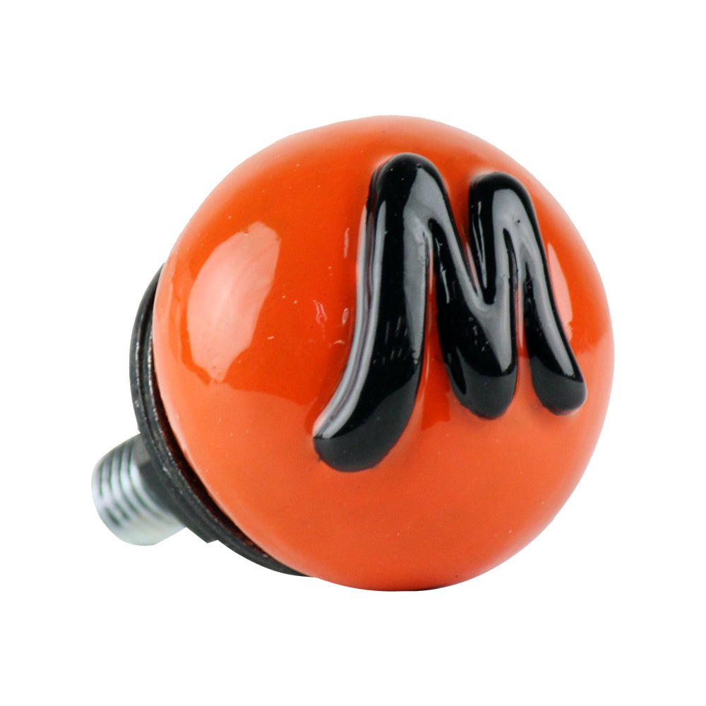 POP'HEAD NumberBolt Orange/Black (M&Ms)