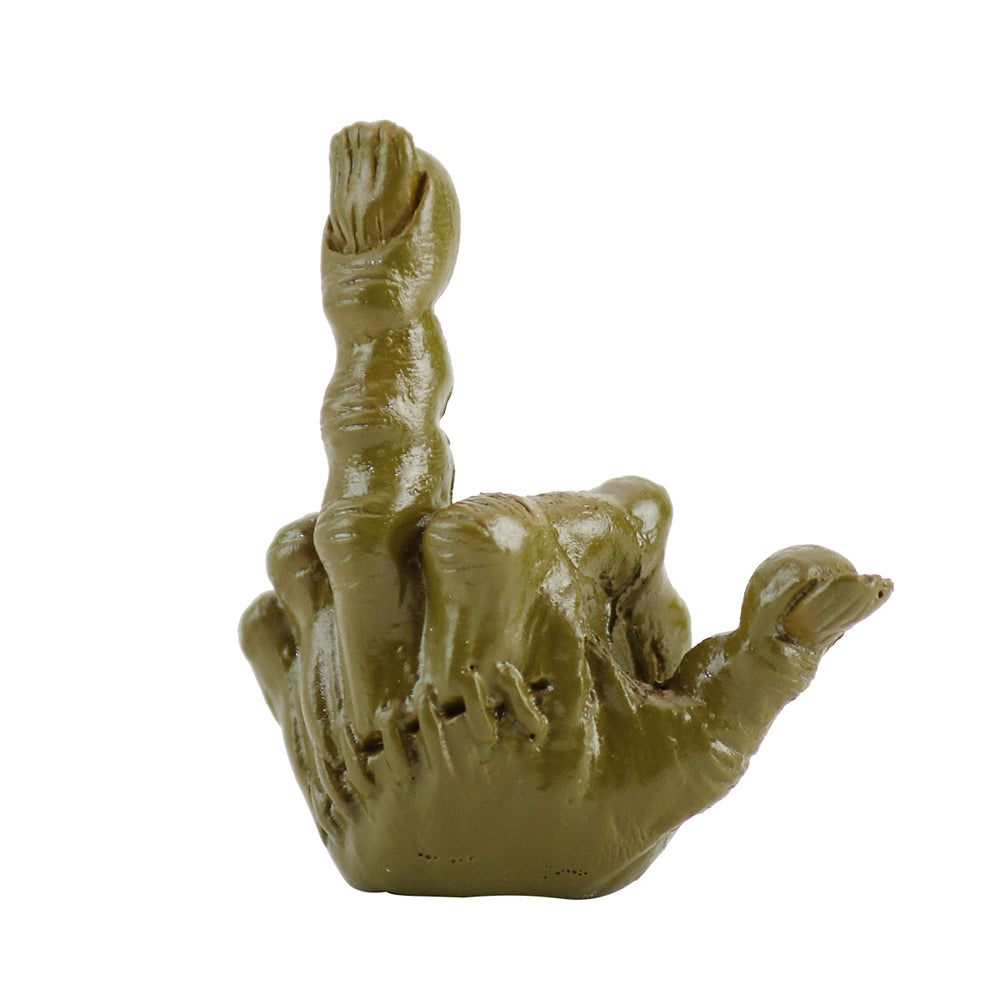 FXXK! HANDSIGN VALVE CAP /Khaki (M&Ms)