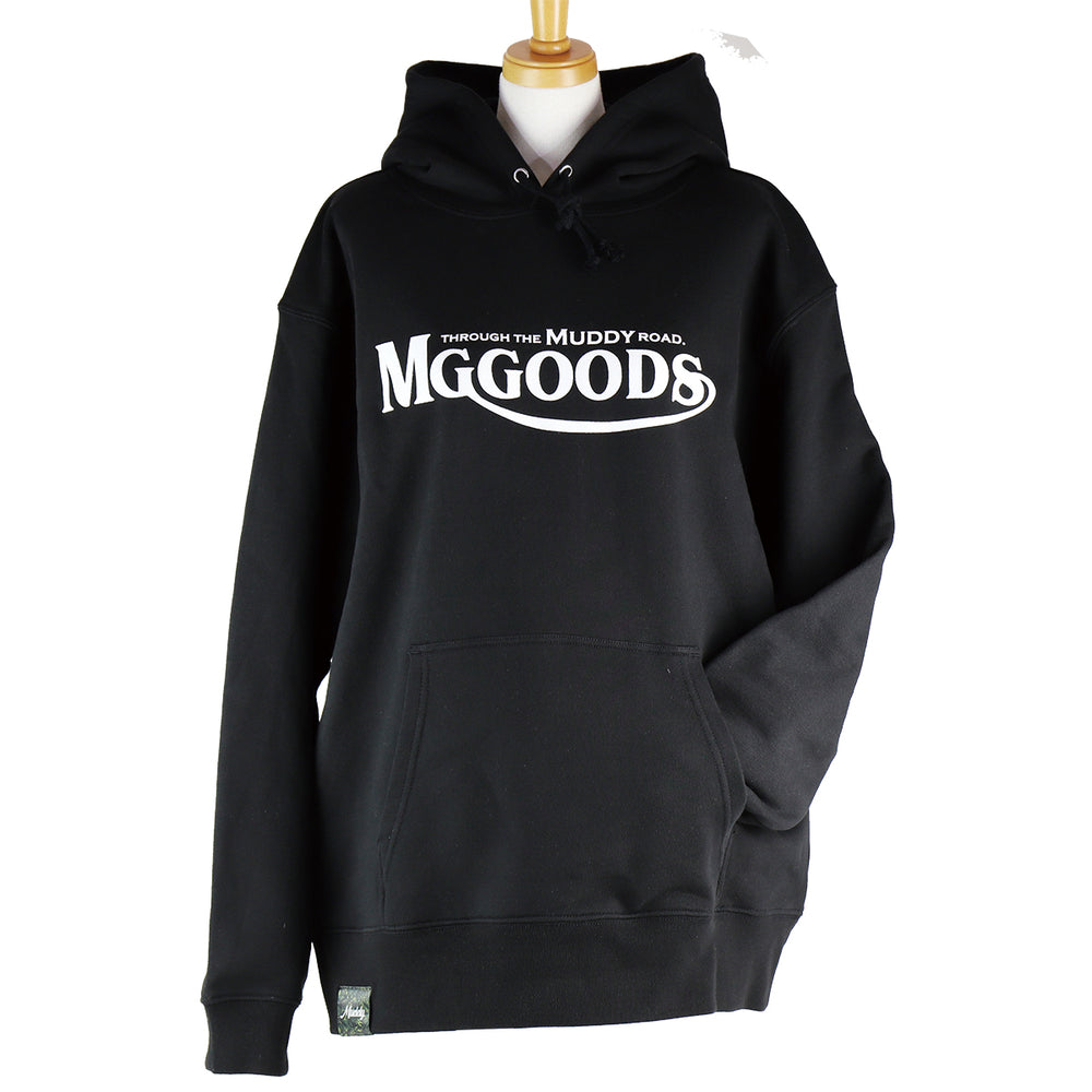 MGGOODS Smiles 10.0oz HOODIE /BLACK /S-size