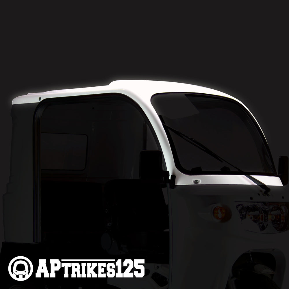 Body Cover Upper White (APtrikes125) (Oversize Shipping Surcharge)