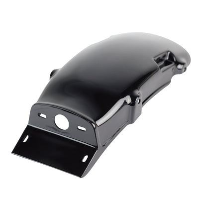 Fenderless Kit without Taillight SR400/500 ('78-Final) Black Painted Finish
