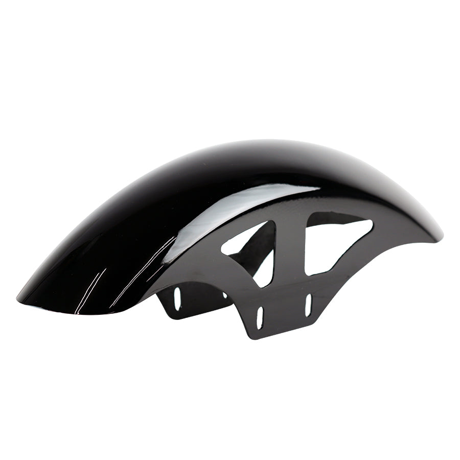 Sonic Arch Front Fender XL/DYNA (39mm Narrow Glide) Black Painted Finish