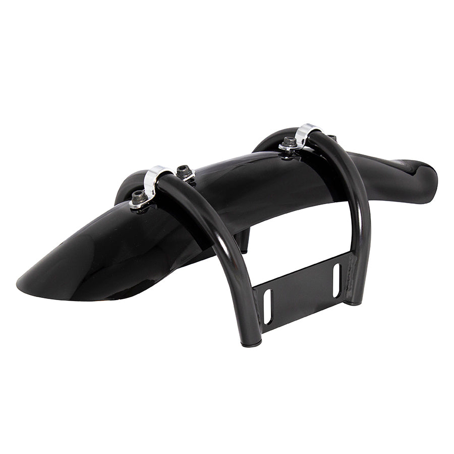 Pipework Front Fender Black Painted Finish Estrella