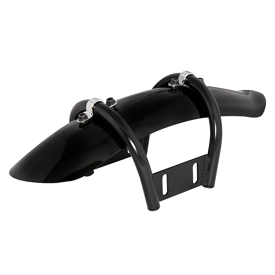 Pipework Front Fender Black Painted Finish W400/650/800