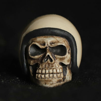 VINTAGE HELL'MET VALVE CAP /CT125 Brown (M&Ms)