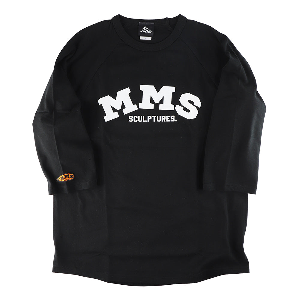 MMS RAGLAN! 3/4 SLEEVE /ブラック /L-size (M&Ms)