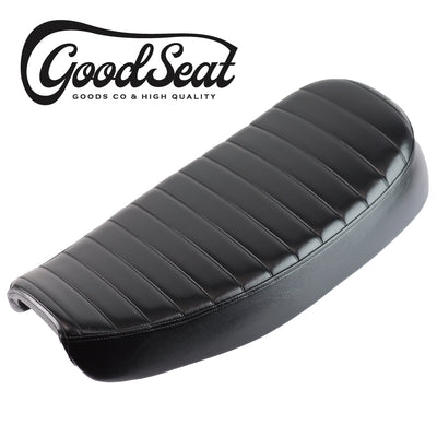 GOODSEAT "SLENDER" Tuck & Roll (BLACK) GB350