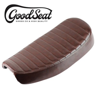 GOODSEAT "SLENDER" Tuck & Roll (BROWN) GB350