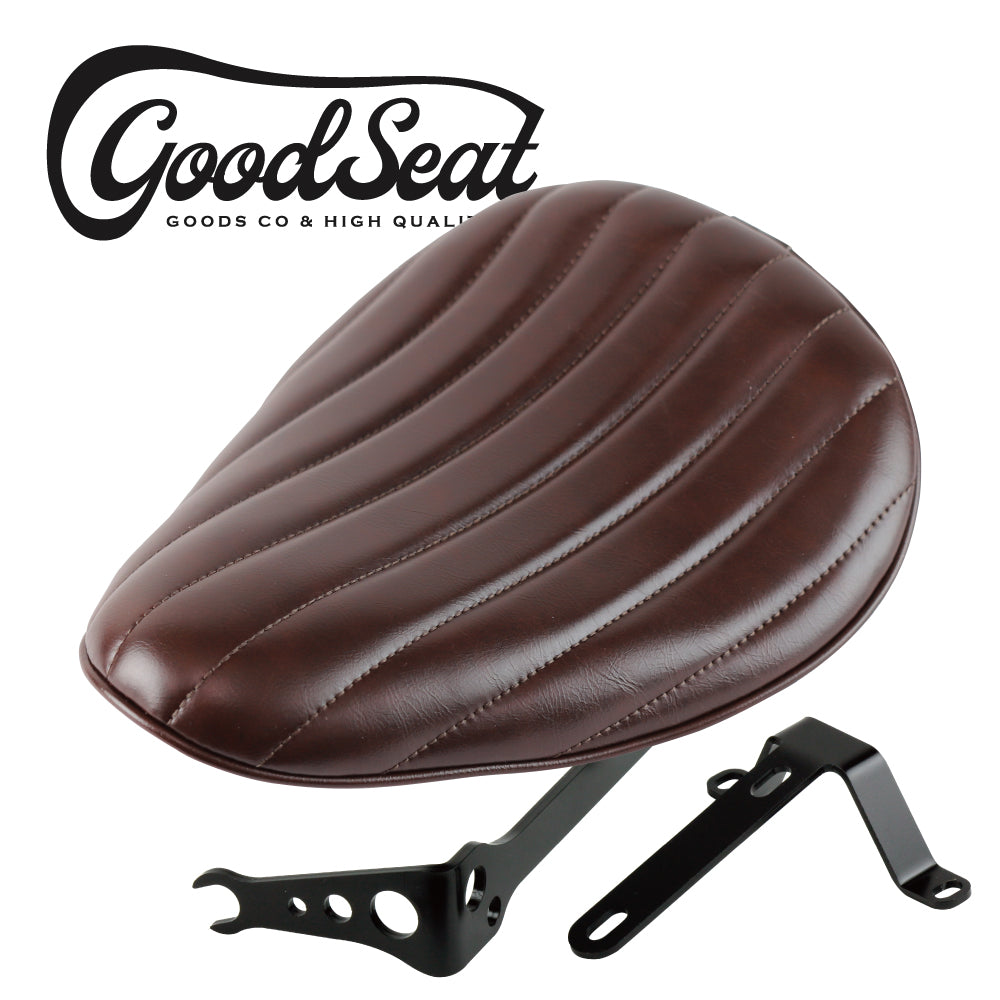 GOODSEAT "SADDLE" Vertical (BROWN) Kit for SR400/500 (up to '08)