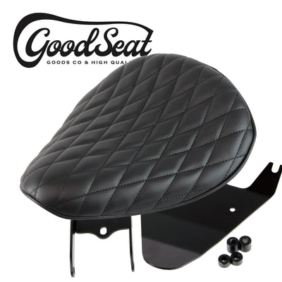 GOODSEAT "SADDLE" Diamond (BLACK) Kit for Sportster ('10-'22)
