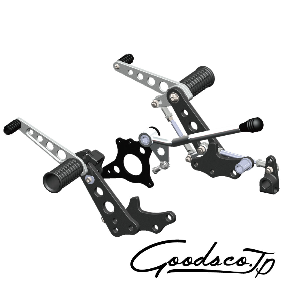 2WAY MIDSTEP KIT with Suicide Jockey KIT SR400/500 ('78-'21)
