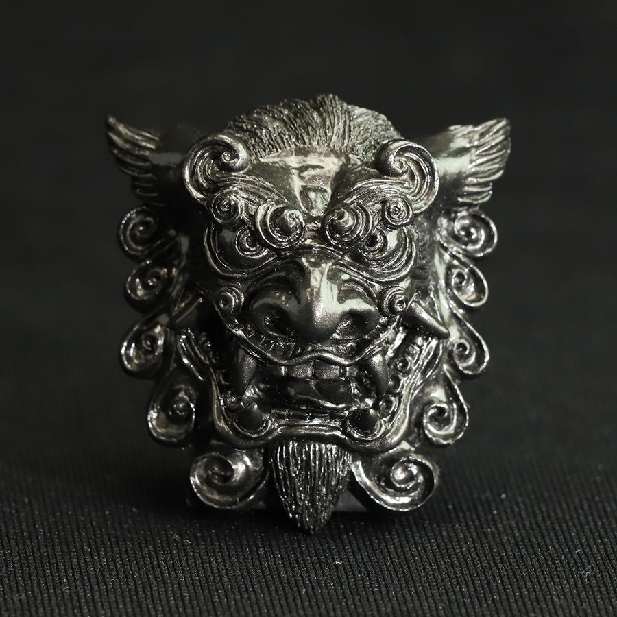 Shishi Komainu "A" NumberBolt /Black Iron (M&Ms)