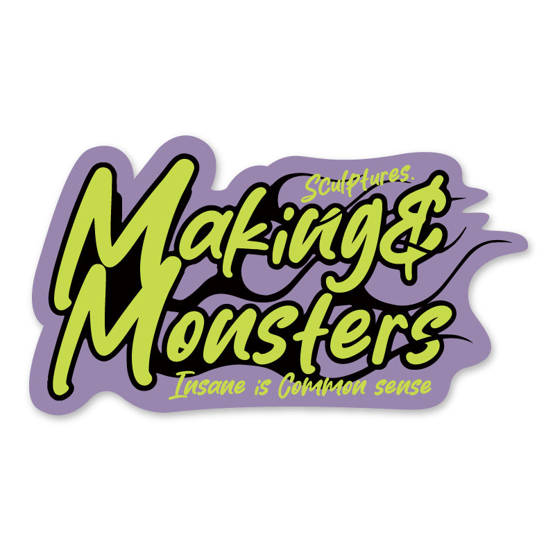 M&Ms "TheFlames" STICKER - MONSTER (M&Ms)