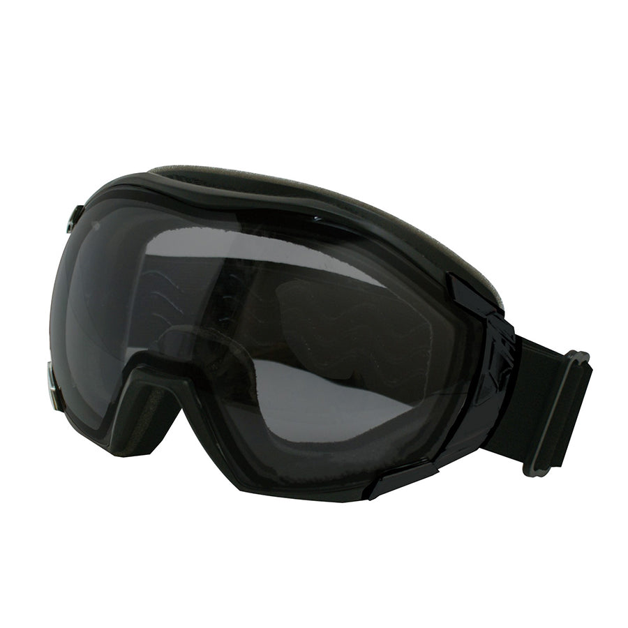GLASSES OVER GOGGLE / LIGHT SMOKE