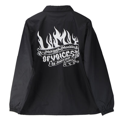 LIMIT OF VOICES - COACH JACKET ブラック /Mサイズ (M&Ms)