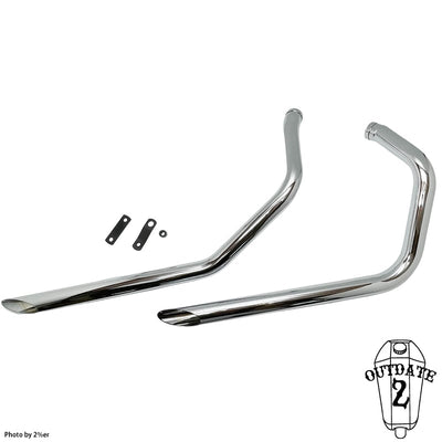 Sportster Drag Pipe Muffler for EVO (2%er Original)