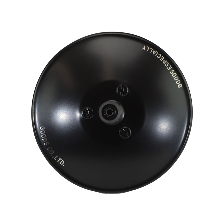 GOODS ESPECIALLY MIRROR - Stainless (Mirror Head Only) 4 inch Black
