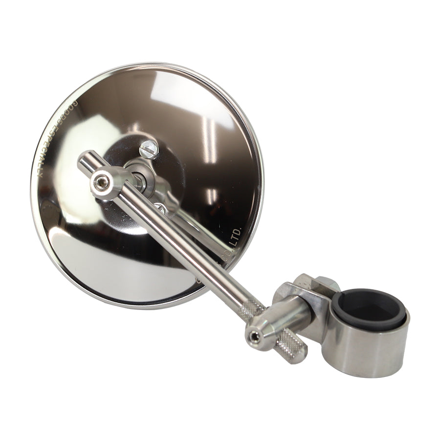 GOODS ESPECIALLY MIRROR - Stainless 4 inch (22.2mm CLAMP ON) Polished