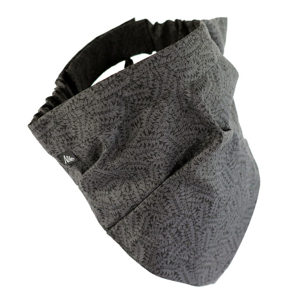 ROBIN FACEMASK /COTTON USA - BRANCH - EBONY (M&Ms)