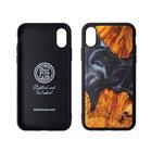 Stabilized wood - iphoneX/XS Black - Dailyfuncase