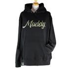 Muddy Camouflage 10.0oz HOODIE /BLACK /S-size