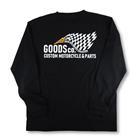 GOODS Thunderbird L/S TEE /Black /M-size