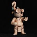 DWARF BOXER with removable helmet　ブラウン
