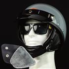 MORRIS Shorty helmet GRAY/Silver (Short fur)