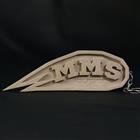 MMS EMBLEM KEYHOLDER - ウッディブラウン