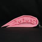 MMS EMBLEM KEYHOLDER - ネオンピンク